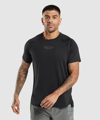 Pánské T Shirts Gymshark Gymshark//Steve Cook Černé | CZ 2362AHK